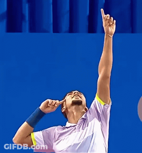 Soccer Player Holding Trophy GIF