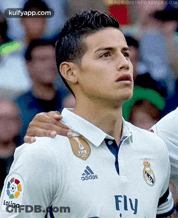 Soccer Player In Adidas Fly Shirt GIF