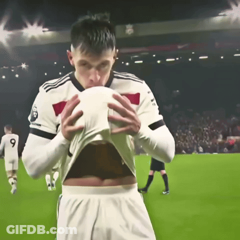 Soccer Player In Adidas Jersey GIF