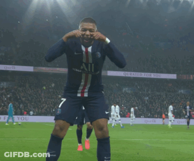 Soccer Player In All Jersey GIF