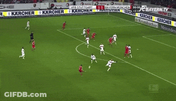 Soccer Player In Beko Jersey Standing On Field GIF