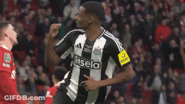 Soccer Player In Black And White Jersey Saying Isela GIF