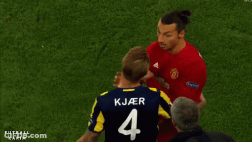Soccer Player In Blue Adidas Jacket Smiling GIF