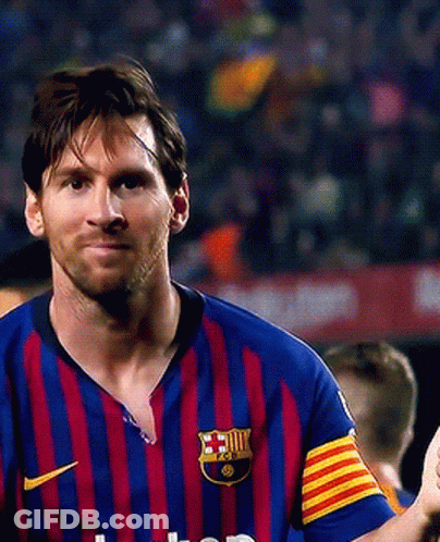 Soccer Player In Blue And Red Jersey GIF