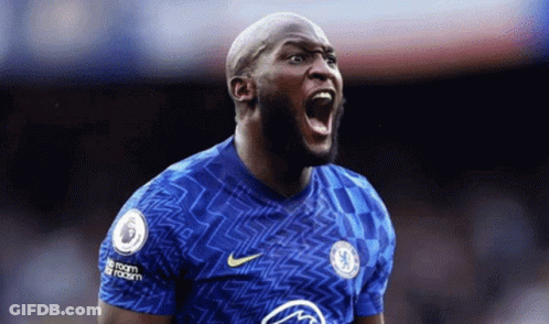 Soccer Player In Blue Chelsea Shirt GIF