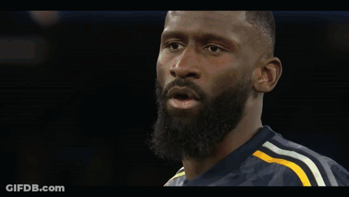 Soccer Player In Blue Emirates Jersey Running GIF