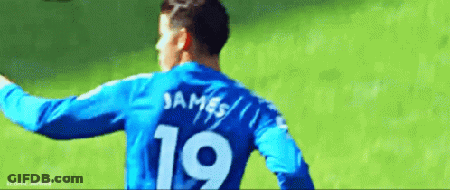 Soccer Player In Blue Jersey 19 GIF