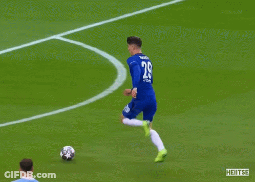 Soccer Player In Blue Jersey Heitse GIF