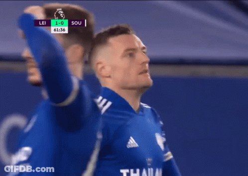 Soccer Player In Blue Jersey Number 0 GIF