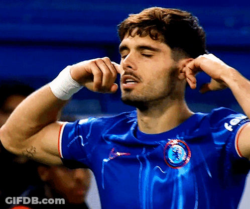 Soccer Player In Blue Jersey Number 2 GIF