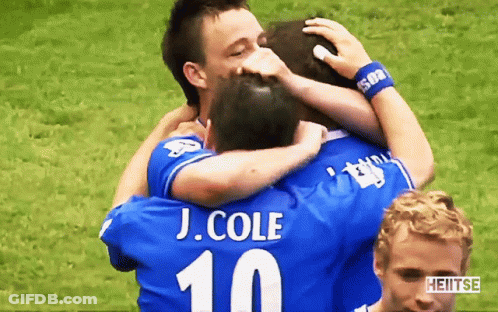 Soccer Player In Blue Jersey Running GIF