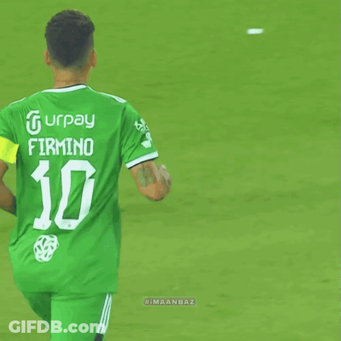 Soccer Player In Blue Jersey Running GIF