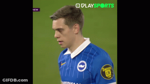 Soccer Player In Blue Jersey Saying American GIF