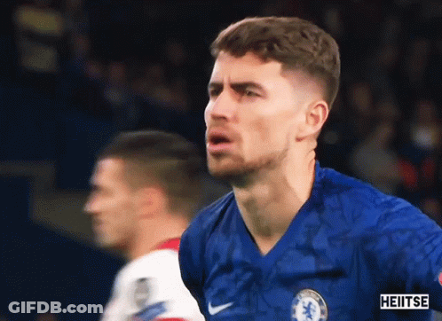 Soccer Player In Blue Jersey Saying Heitse GIF