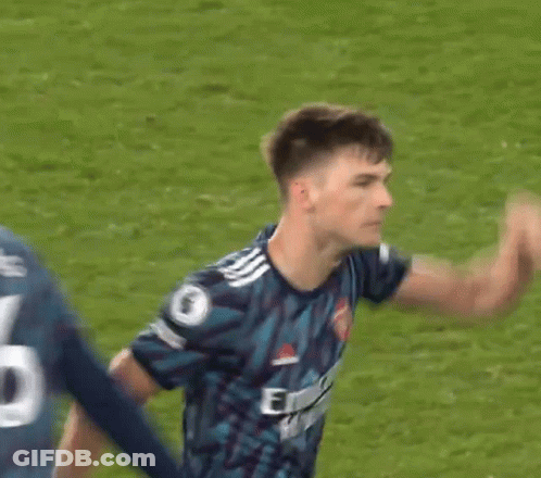 Soccer Player In Blue Jersey GIF