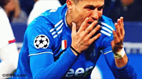 Soccer Player In Blue Jersey With Jeep GIF
