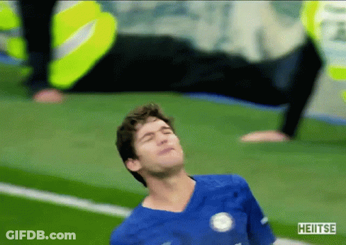 Soccer Player In Blue Shirt Heitse GIF