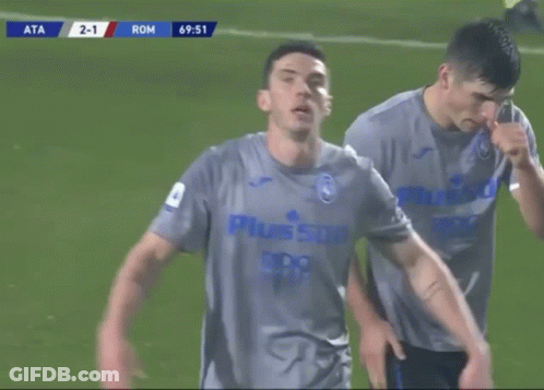 Soccer Player In Blue Shirt Plus500 GIF