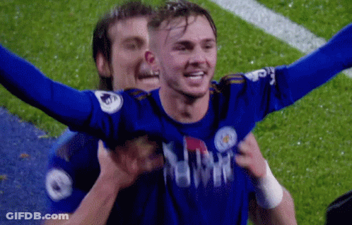 Soccer Player In Blue Shirt Saying NMW GIF