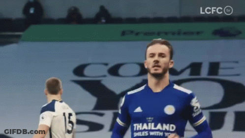 Soccer Player In Blue Shirt Saying Thailand GIF