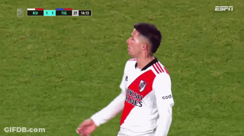 Soccer Player In Codere Jersey GIF