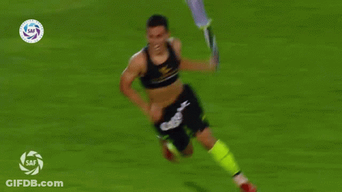 Soccer Player In Cortesur Shirt GIF
