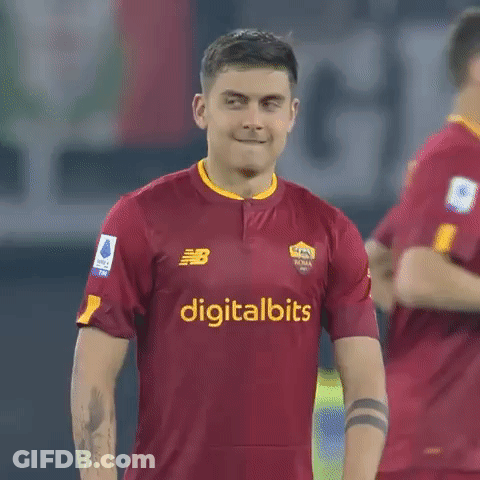Soccer Player In Digitalbit Jersey Smiling With Teammate GIF
