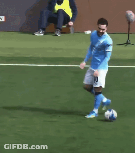 Soccer Player In Emirat Shirt GIF