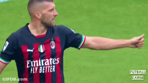 Soccer Player In Emirates Fly Better Jersey Thumbs Up GIF
