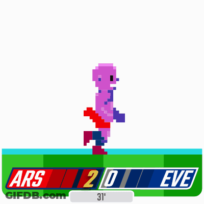 Soccer Player In Emirates Fly Better Shirt GIF