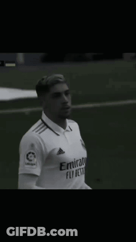 Soccer Player In Emirates Fly Better Shirt GIF