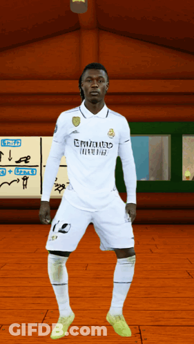 Soccer Player In Emirates Fly Emirates Jersey GIF