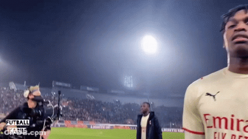 Soccer Player In Emirates Jersey GIF