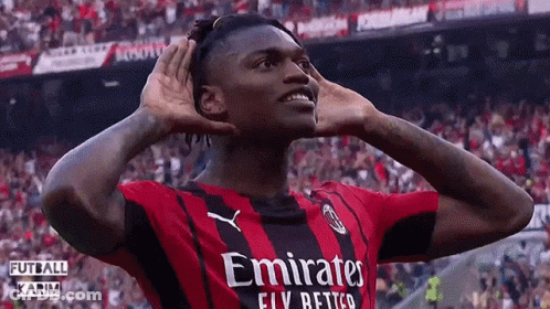 Soccer Player In Emirates Jersey GIF