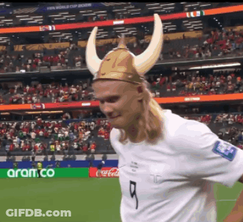 Soccer Player In Etihad Jersey GIF