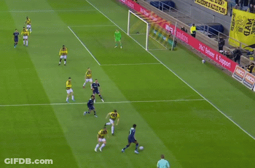 Soccer Player In Etihad Shirt GIF