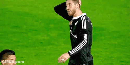 Soccer Player In Fly Emirates Jersey GIF