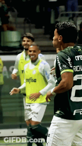 Soccer Player In Green Jersey Number 22 GIF