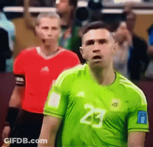 Soccer Player In Green Jersey Number 23 GIF