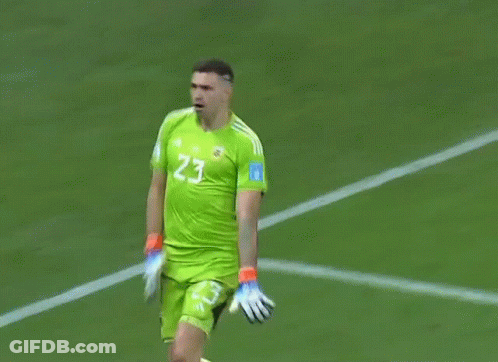 Soccer Player In Green Jersey Number 23 GIF