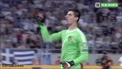 Soccer Player In Green Jersey Play Sports GIF