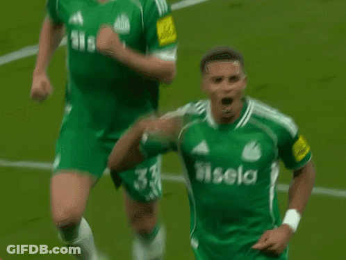 Soccer Player In Green Jersey Saying Sela GIF