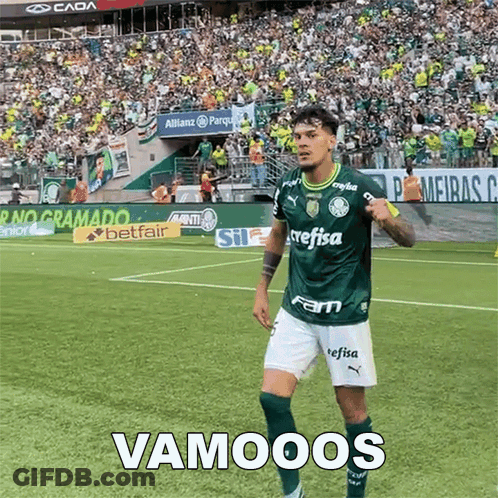 Soccer Player In Green Shirt Saying Refisa GIF