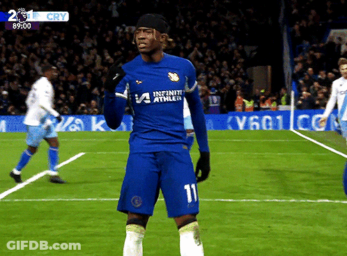 Soccer Player In Infinite Athlet Jersey GIF