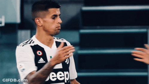 Soccer Player In Jeep Jersey Applauds GIF