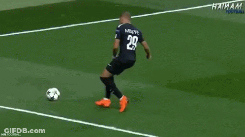 Soccer Player In Jersey 29 Kicking Ball GIF