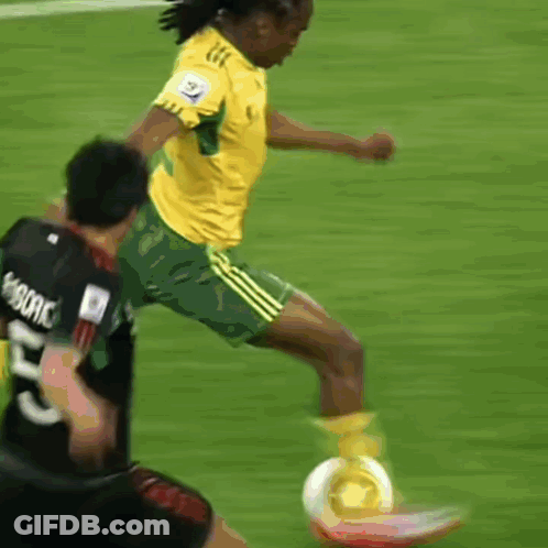 Soccer Player In Jersey Number 3 GIF