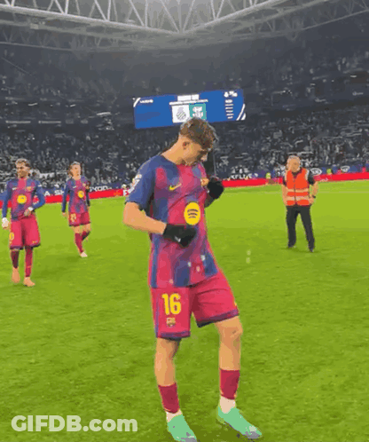 Soccer Player In Jersey With Letter Z GIF