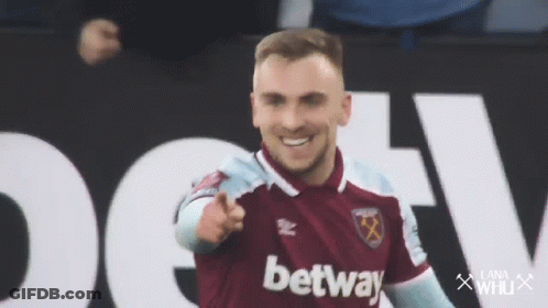 Soccer Player In Maroon Betway Jersey GIF