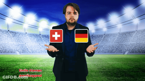 Soccer Player In Nike Jersey With FCB Logo GIF